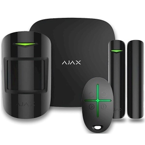 უსაფრთხოების სისტემის ნაკრები Ajax 20287.56.BL1, Starter Kit, Black